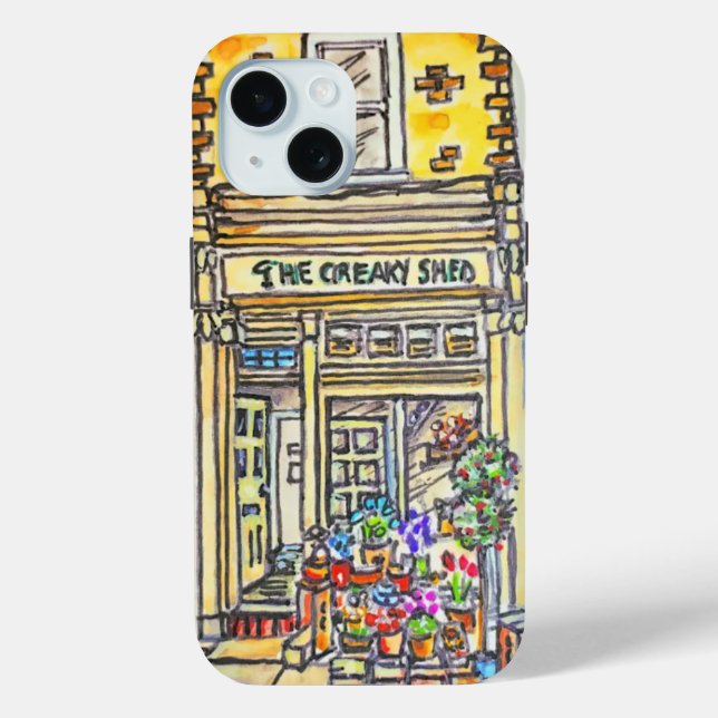 Three Townhouses Case-Mate iPhone Case (Back)