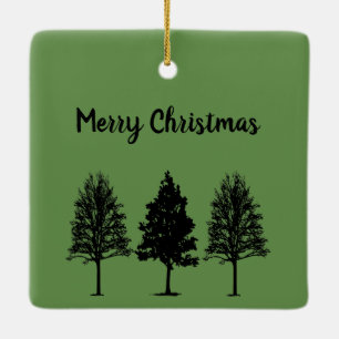 Three Tree Ornament