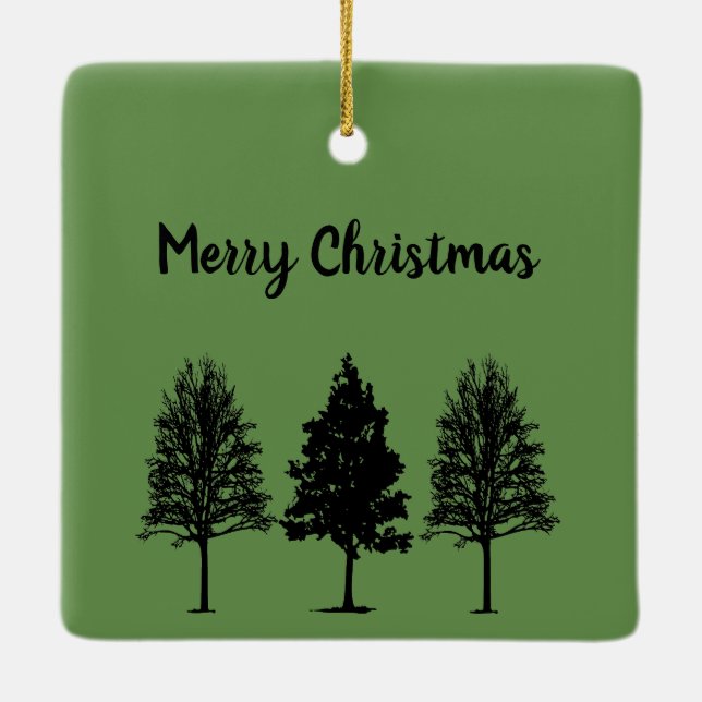 Three Tree Ornament (Back)