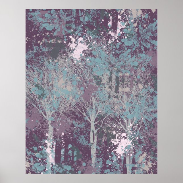 Three Tree's Abstract Poster (Front)