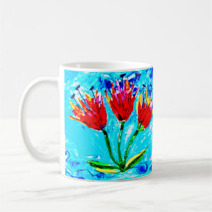 Three tulips coffee mug