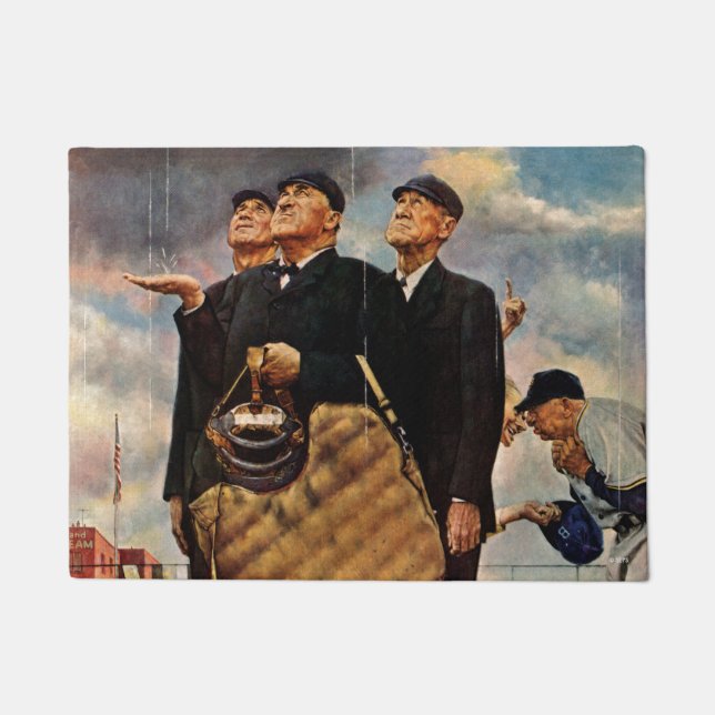 Three Umpires Doormat (Front)