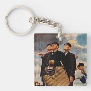 Three Umpires Keychain