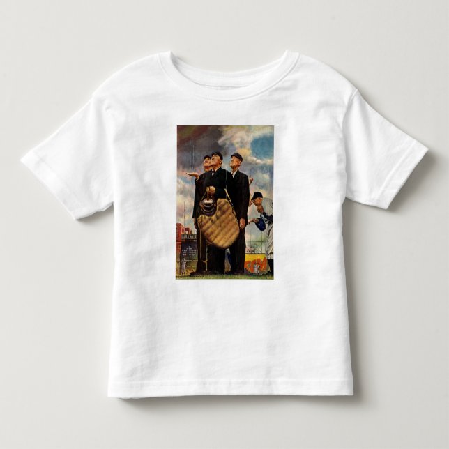Three Umpires Toddler T-shirt (Front)