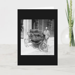 Three-Wheel Auto First Prize 1924 Card
