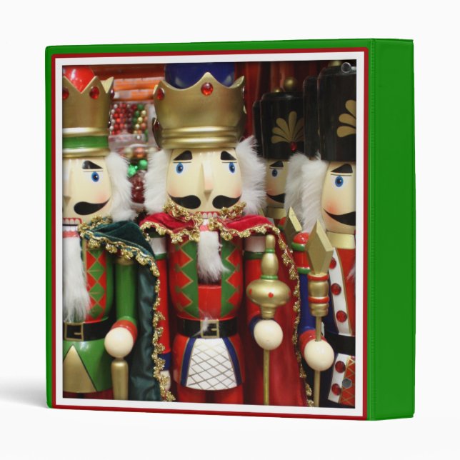 Three Wise Crackers - Nutcracker Soldiers Binder (Back/Spine)