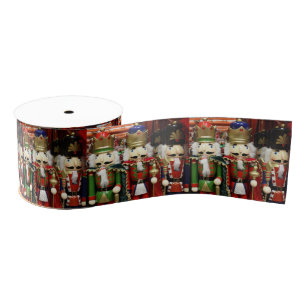 Three Wise Crackers - Nutcracker Soldiers Grosgrain Ribbon