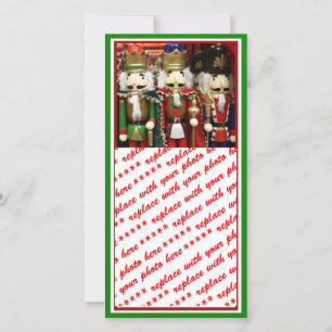 Three Wise Crackers - Nutcracker Soldiers Holiday Card