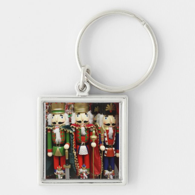 Three Wise Crackers - Nutcracker Soldiers Keychain (Front)