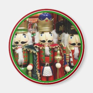 Three Wise Crackers - Nutcracker Soldiers Magnet