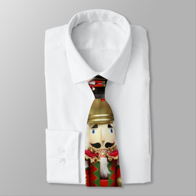 Three Wise Crackers - Nutcracker Soldiers Tie (Tied)