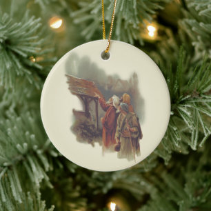 Three Wise Men Ceramic Ornament