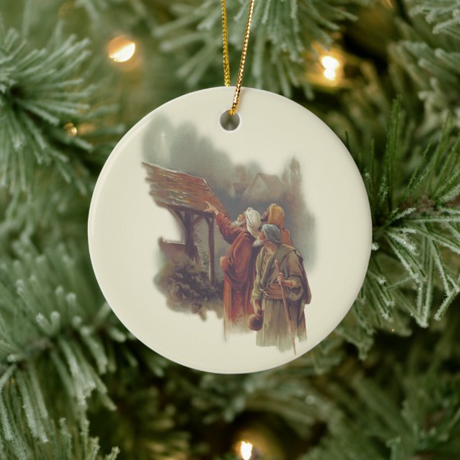 Three Wise Men Ceramic Ornament (Tree)