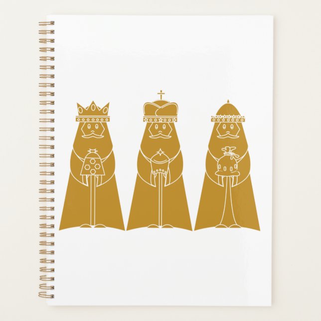 Three Wise Men Modern Nativity Kings (Devant)