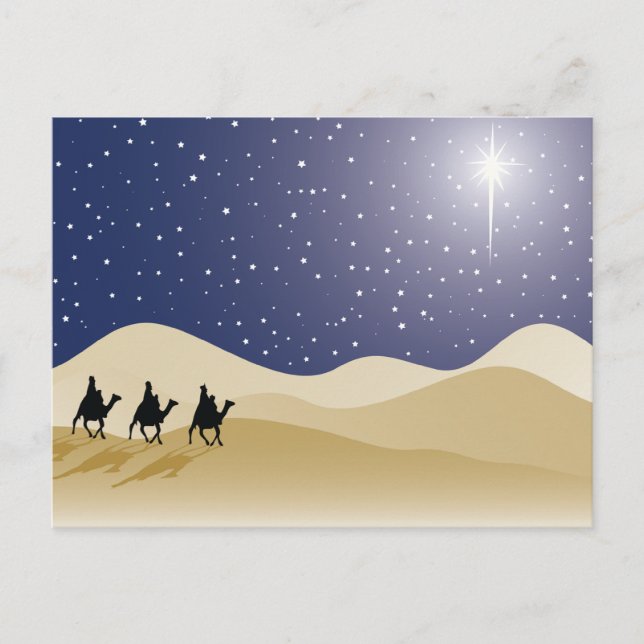 Three Wise Men Postcard (Front)