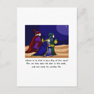 Three Wise Men Postcard