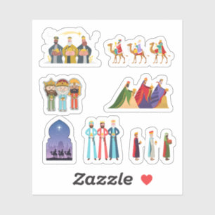 Three Wise Men Stickers