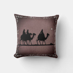 Three Wise Men Throw Pillow