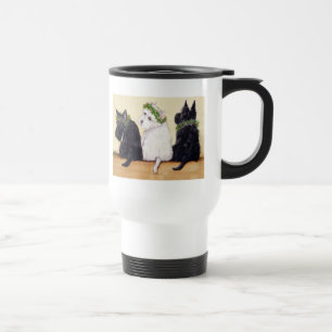 Three Wise Terriers Travel Mug
