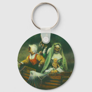 Three Witches Design Keychain
