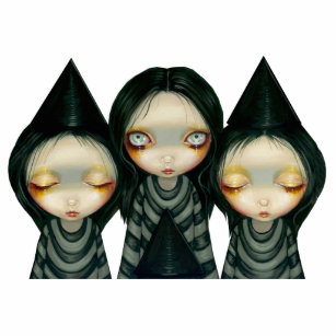 Three Witchy Sisters Photo Sculpture