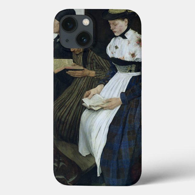Three Women in Church, 1882 Case-Mate iPhone Case (Back)