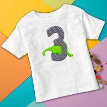 Three Year Old Green Dinosaur 2