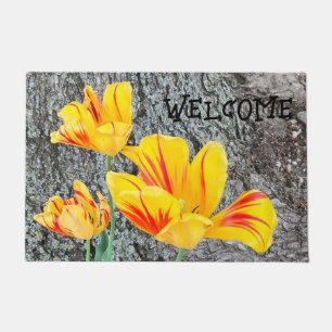 Three Yellow Tulips Sequel / Doormat