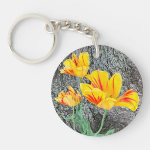 Three Yellow Tulips Sequel / Keychain