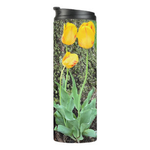 Three Yellow Tulips / Thermal Tumbler