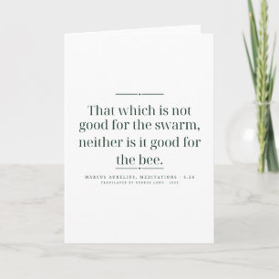 Threefold Cord Quote Greeting Card 19