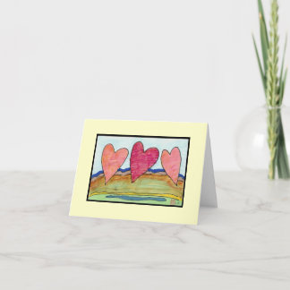ThreeHearts Holiday Card