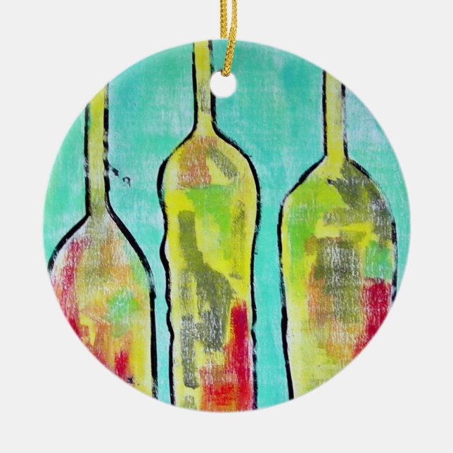 threeoclockrock ceramic ornament (Front)