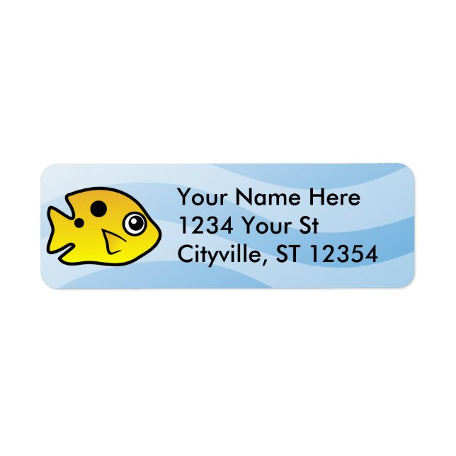 Threespot Damselfish (Front)