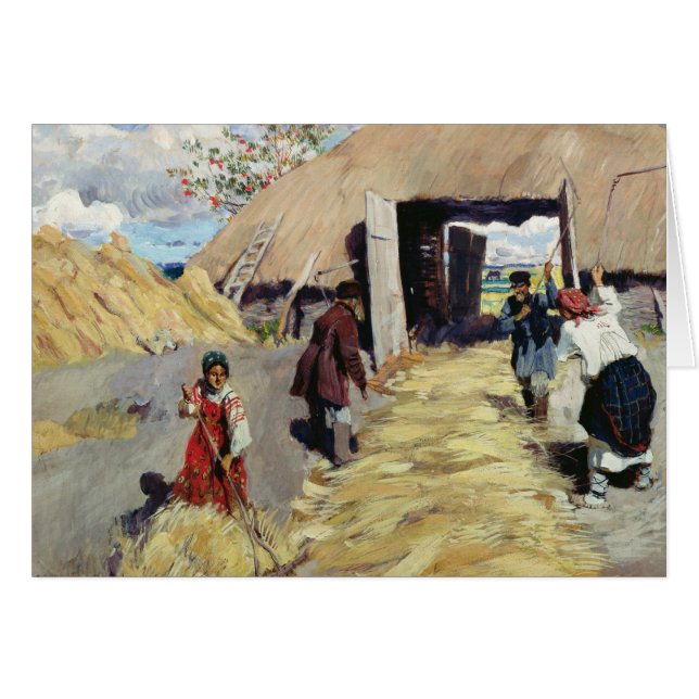 Threshing Floor, 1916 (Front Horizontal)