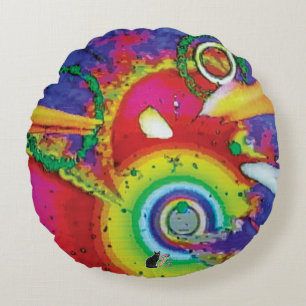 Threshold KC image Round Pillow