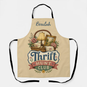 Thrift Hunt Club Vintage Cottagecore Apron