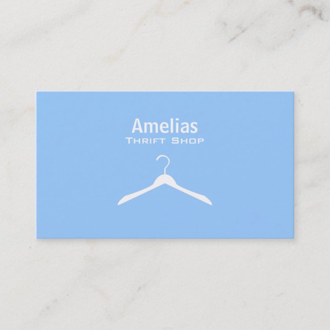 Thrift Shop Business Cards (Front)