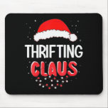 Thrifting Santa Claus Christmas Matching Costume  Mouse Pad<br><div class="desc">Thrifting Santa Claus Christmas Matching Costume</div>