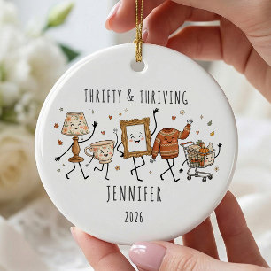Thrifty & Thriving Thrifter Ornament