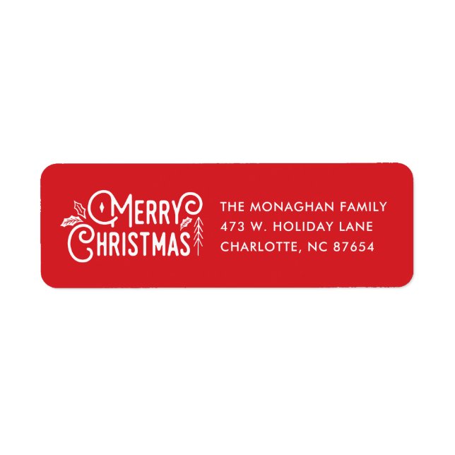 Thrill of Hope | Merry Christmas | Red (Front)