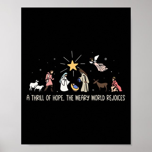 Thrill Of Hope Weary World Rejoices Birthday Chris Poster (Front)