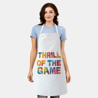 Thrill of the Game Apron