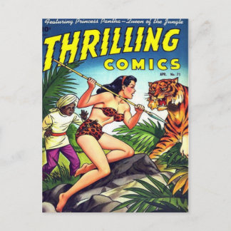 Thrilling Comics 71 Postcard