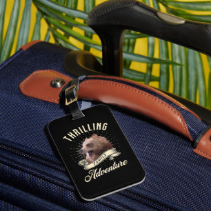 Thrilling Family Adventure Luggage Tag