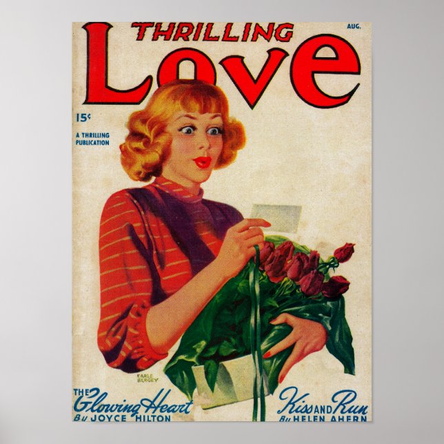 Thrilling Love Magazine Cover Poster (Front)