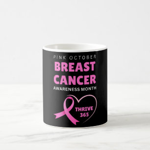 Thrive 365 Breast Cancer Awareness Month 2024  Coffee Mug