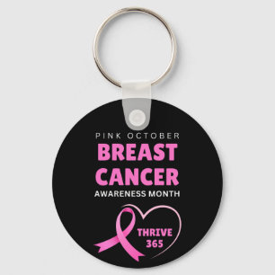 Thrive 365 Breast Cancer Awareness Month 2024  Keychain