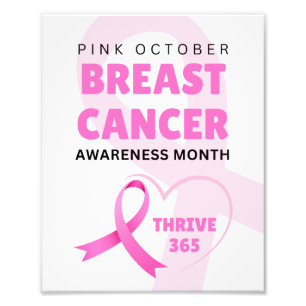 Thrive 365 Breast Cancer Awareness Month 2024  Photo Print