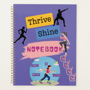Thrive and Shine Fitness cover  Planner